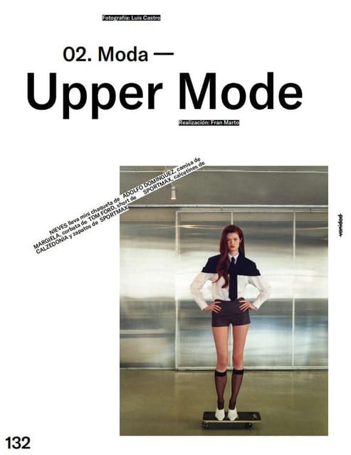 UPPER MODE for Vanidad