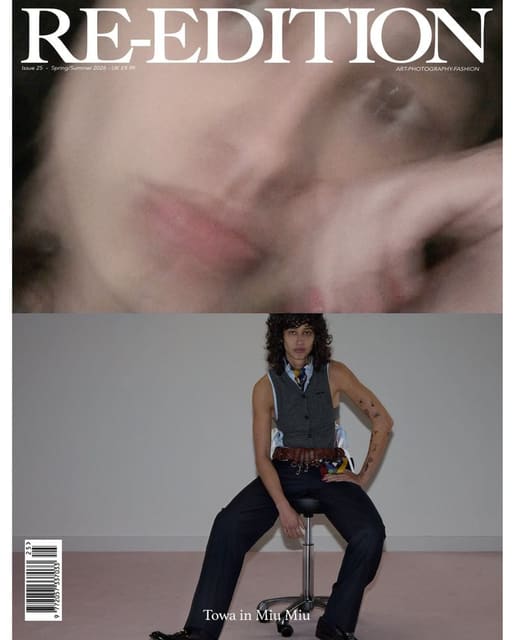 Re-Edition Magazine S/S 26 Covers — Re-Edition Magazine