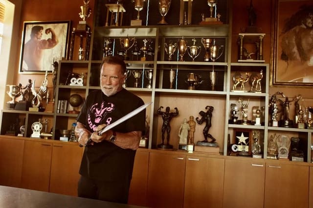 Arnold Schwarzenegger — The Sunday Times Magazine UK