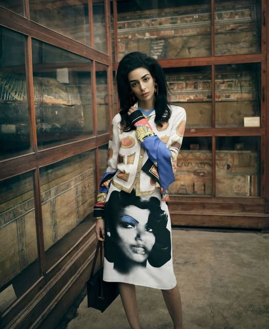 Nora in downtown Cairo — WSJ