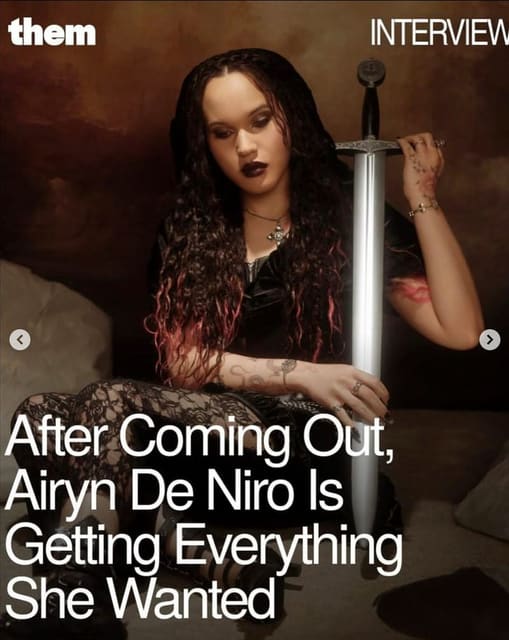 Airyn De Niro — them.us