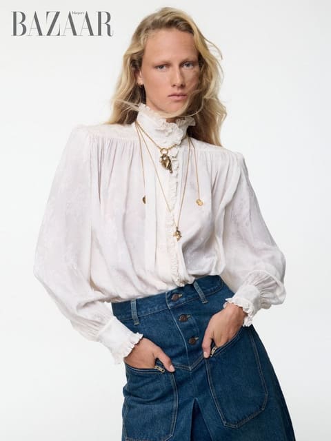 Kate van Berne — Harper's Bazaar Greece