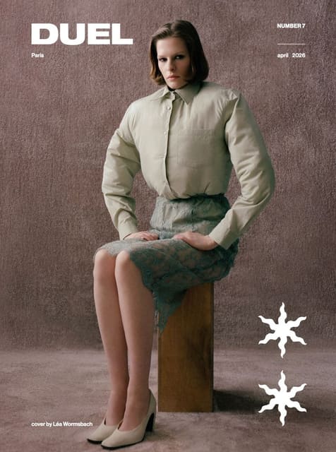 DUEL Cover issue 07 by Léa Wormsbach — Duel Magazine
