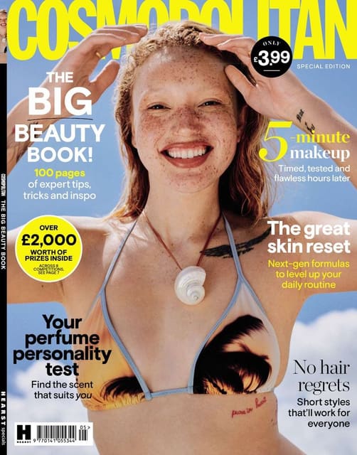 Cosmopolitan UK The Big Beauty Book 2026 Cover — Cosmopolitan UK