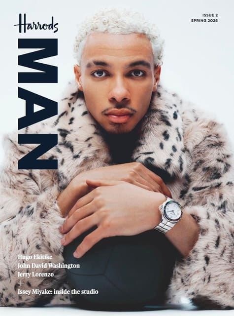 Harrods Man Spring 2026 Cover — Harrods
