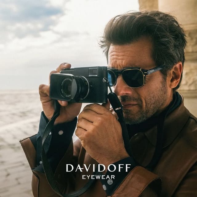 DAVIDOFF Eyewear F/W 2025 Campaign — Davidoff