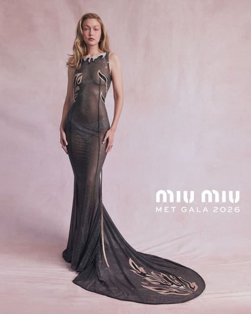 Miu Miu MET GALA featuring Gigi Hadid — Miu Miu