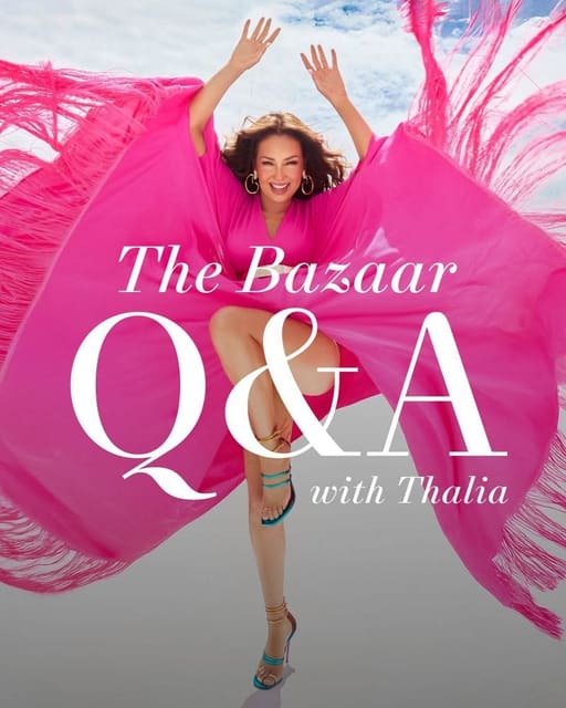 Thalia Q&A x Harper's Bazaar US — Harper's Bazaar U.S.