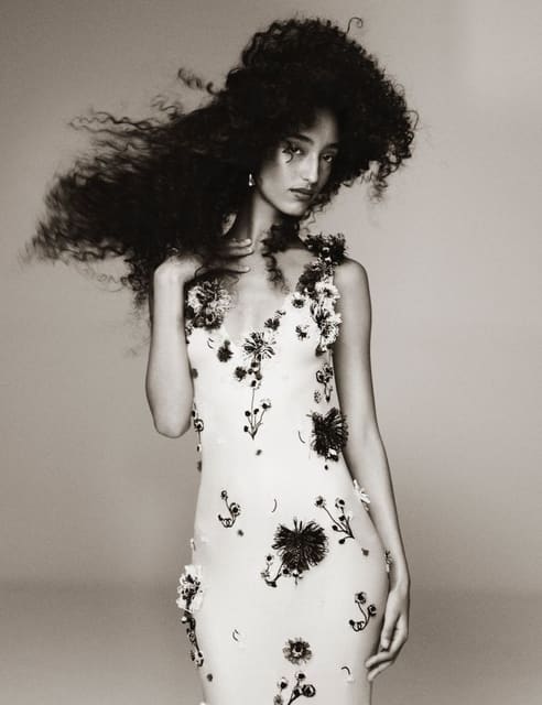 Mona Tougaard for Mattheiu’s debut colle... — W Magazine