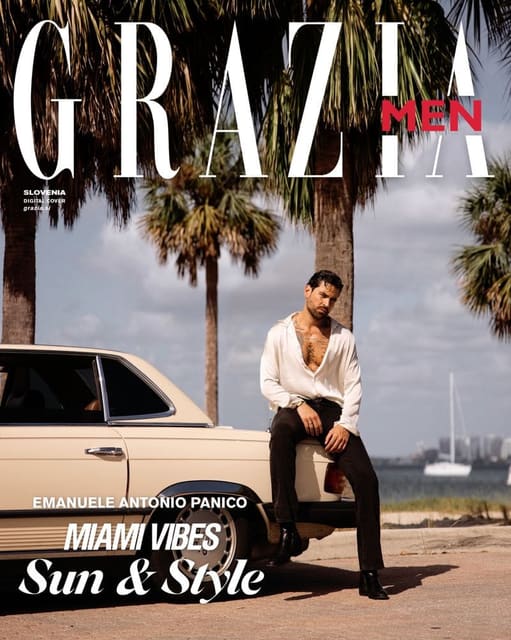 Grazia Slovenia Men May 2026 Cover by Abraham H. — Grazia Slovenia