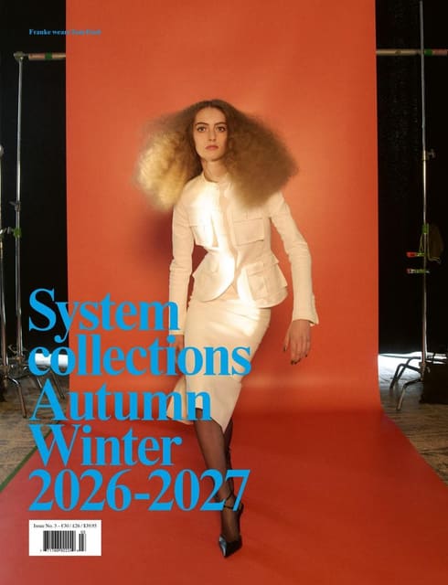 System Magazine Collections Issue No. 3 A/W 26-27 Covers — System Collections