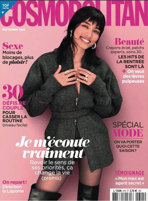 Cosmopolitan France September 2025 Cover... — Cosmopolitan France