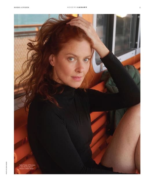 Get to Know Taylor Foster — Modern Luxury