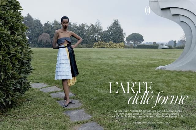 L'Arte delle Forme — L'Officiel Italia
