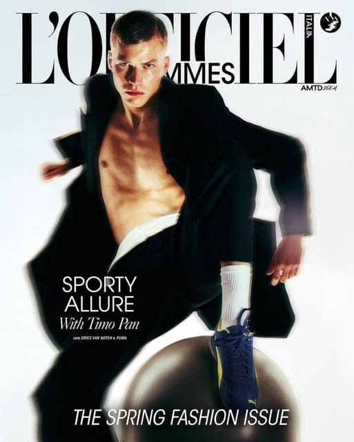 L'Officiel Hommes Italia Spring 2026 Cov... — L'Officiel Hommes Italia