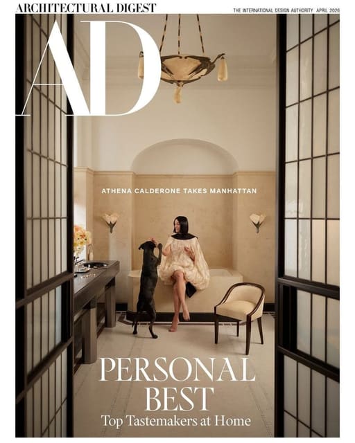 Architectural Digest April 2026 Cover — Architectural Digest