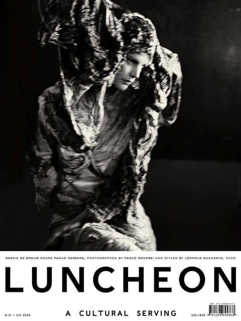 Luncheon Magazine #21 S/S 2026 Covers — Luncheon Magazine