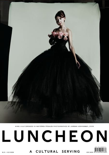 Luncheon Magazine #21 S/S 2026 Covers — Luncheon Magazine