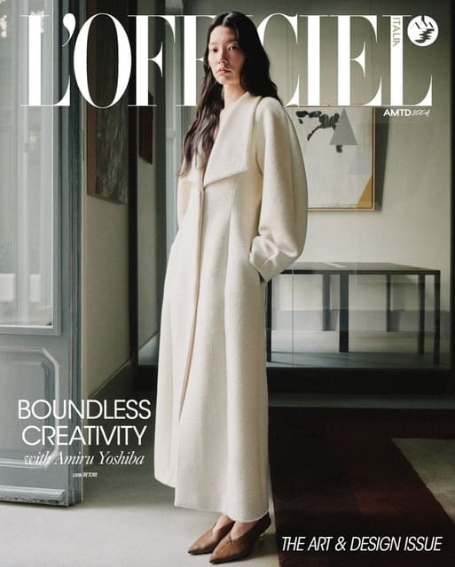 L'Officiel Italia April /May 2026 Cover — L'Officiel Italia
