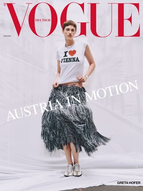 Vogue Austria June 2026 Cover — Vogue Germany