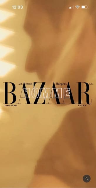 Theodore Pellerin BTS — Harper's Bazaar France