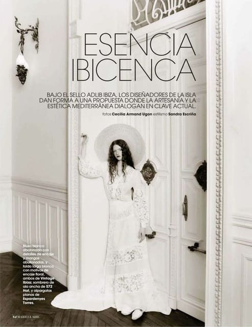 Esencia Ibicenca by Cecilia Armand — Marie Claire Spain