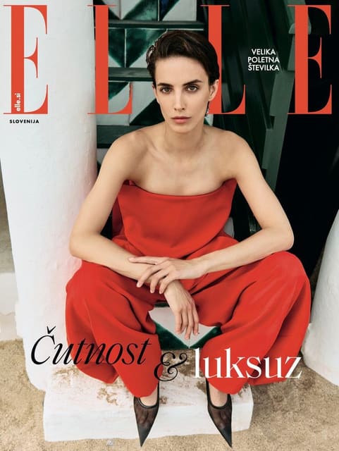 Elle Slovenia July 2025 Cover — Elle Slovenia