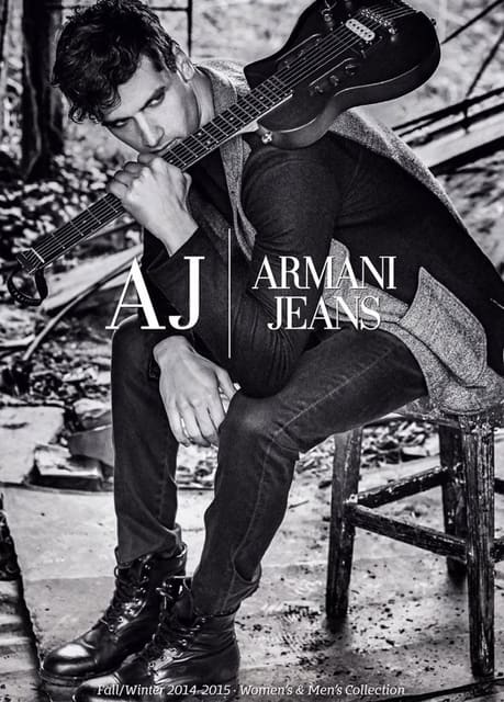 Armani Jeans Fall Winter 2014/15 Campaign and Lookbook — Armani Jeans