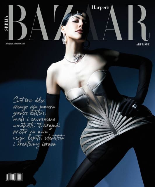 Harper's Bazaar Serbia June 2026 Cover — Harper's Bazaar Serbia