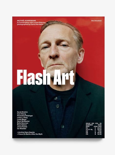 FLASH ART 355 SUMMER 2026 - Michael Borremans
