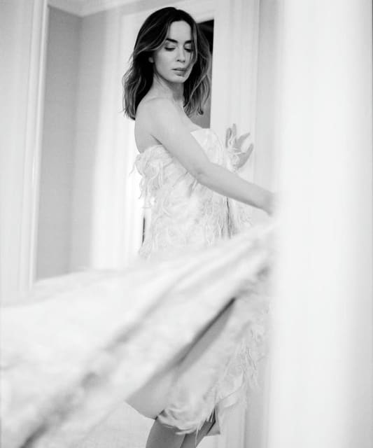 Emily Blunt's Disappearing Act — WSJ