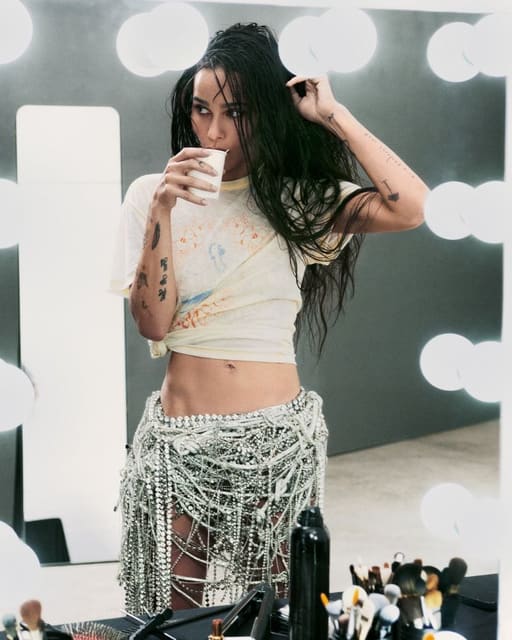 Zoë Kravitz by Mikael Jansson — British Vogue