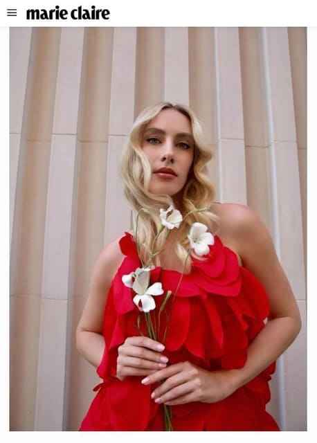 Reflections of a Modern Muse with Magda Swider — Marie Claire Russia