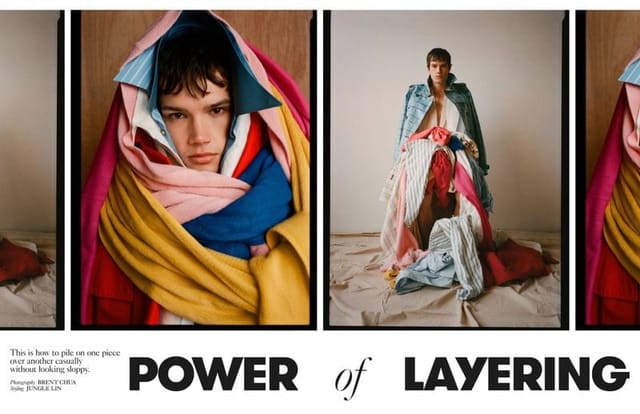 Power of Layering — L'Officiel Hommes Malaysia