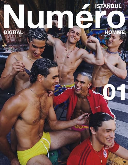 Numéro Istanbul HOMME 01 Digital cover — Numéro Istanbul Homme