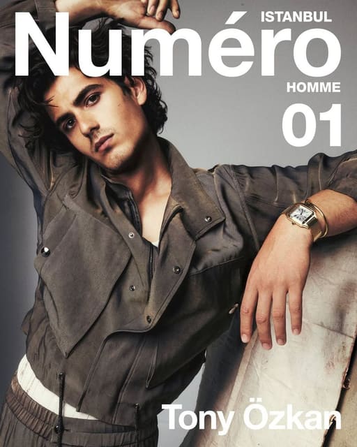 Numéro Istanbul Homme 01 Cover — Numéro Istanbul