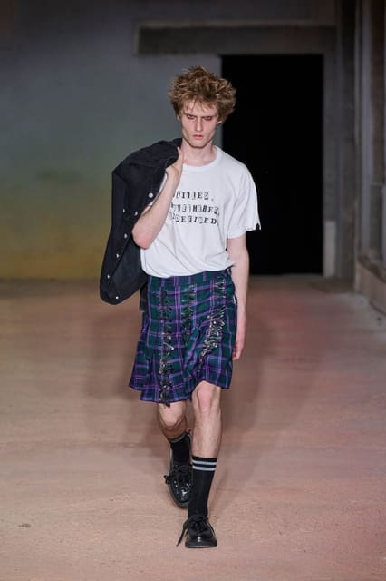 DSM Kei Ninomiya S/S 27 Men's Show Flore...