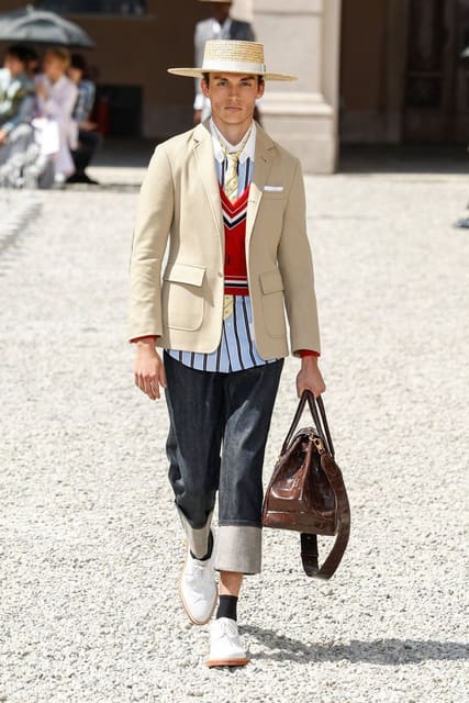 Thom Browne S/S 27 Men's Show — Thom Browne