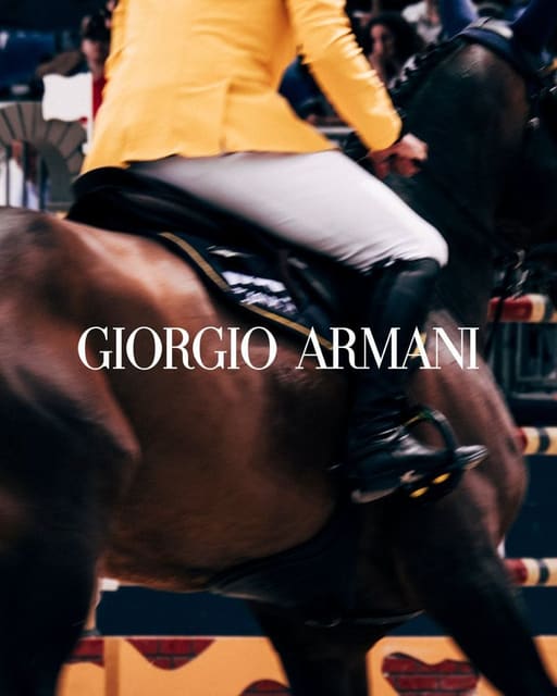 Versilia Horse Show — Giorgio Armani