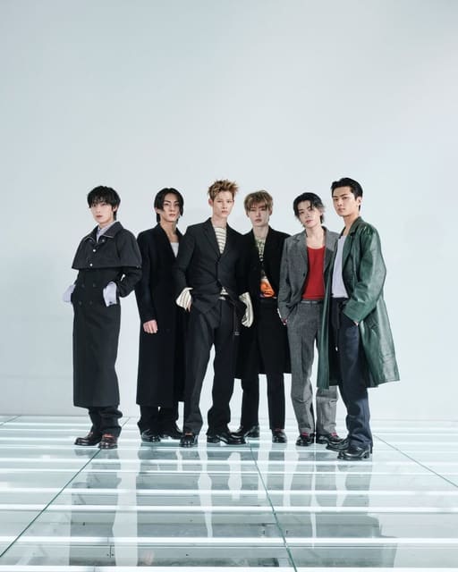 Prada Ambassadors ENHYPEN attend the Prada Spring/Summer 2027 Menswear Fashion Show in Milan — Prada