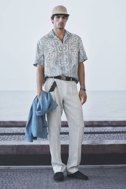 Etro S/S 27 Men's Lookbook — Etro