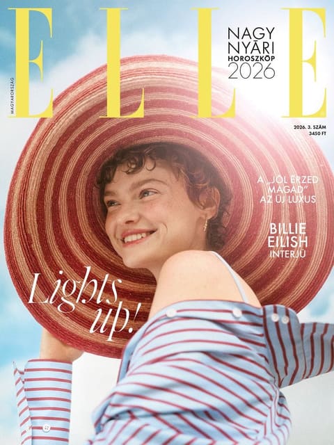 Elle Hungary July 2026 Cover by Kasia Kornas-Duraj — Elle Hungary