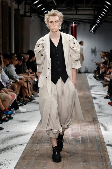 Yohji Yamamoto S/S 27 Men's Show — Yohji Yamamoto