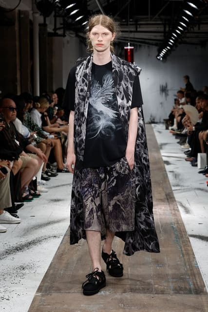 Yohji Yamamoto S/S 27 Men's Show — Yohji Yamamoto