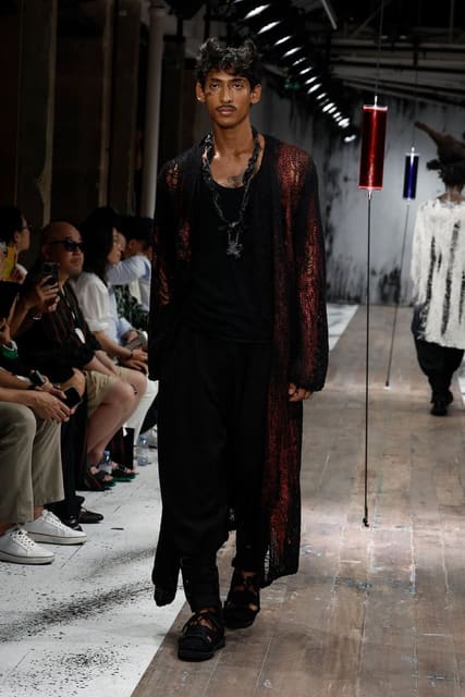 Yohji Yamamoto S/S 27 Men's Show — Yohji Yamamoto