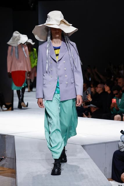 Comme des Garçons Homme Plus S/S 27 Sho... — Comme des Garçons