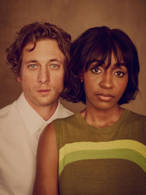 Jeremy Allen White and Ayo Edebiri refle... — LA Times