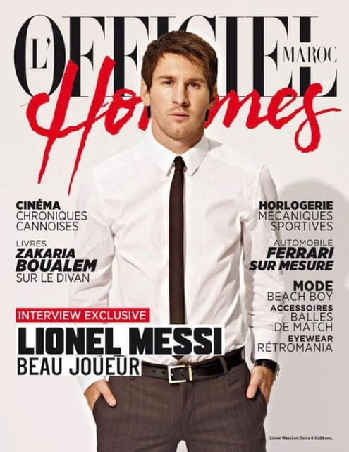 L'Officiel Hommes Maroc n°5 Cover — L'Officiel Hommes Maroc