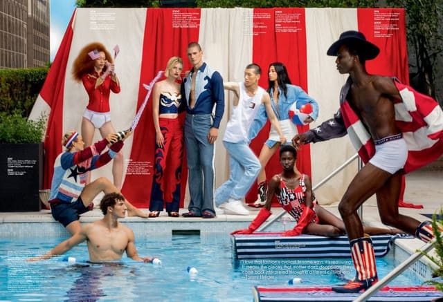 Red, White & Cool: Forty Years of Tommy ... — V Magazine