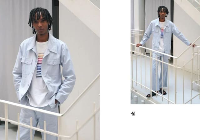 agnès b. HOMME l’été 2027 lookbook by Jean Sisombat — Agnès B